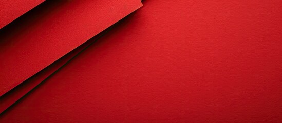 Aufkleber - Red paper with ample copy space image