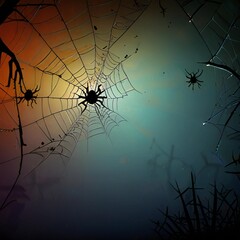 halloween spider web