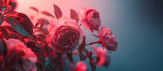 Aufkleber - Gorgeous flowers against a stunning copy space image