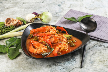 Sticker - Thai Panang curry witn prawn