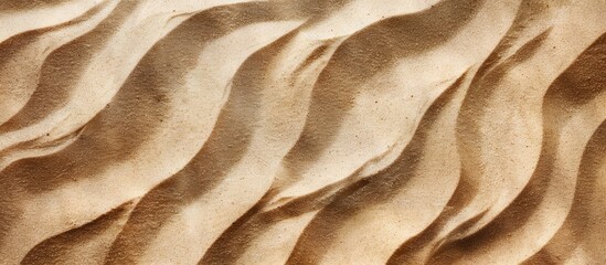 Poster - Sand s texture adds visual interest in a copy space image