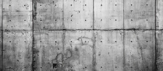 Poster - Monochrome concrete texture ideal for a copy space image