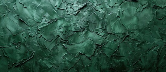 Poster - Green stucco concrete creating a background with copy space image