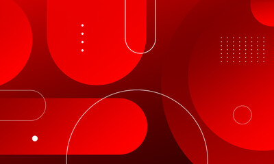 Wall Mural - Red abstract background. Eps10 vector