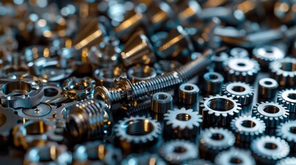 Poster - The versatility of gears and bolts extends to consumer electronics, where compact size and reliability are crucial.