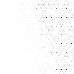Wall Mural - abstract background with a geometric pattern of triangle shapes. graphic design element