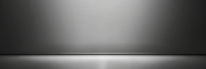 Poster - Simple Grey Background with Spotlight