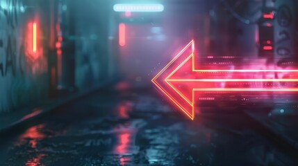 Poster - Imagine an animated arrow that changes direction smoothly.