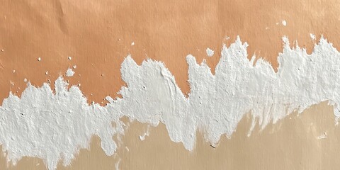 Abstract Textured Artwork with White and Peach,Abstract Wall Texture, Vintage blank brown paper poster texture, beige poster