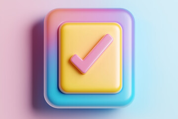 3D icon checkbox