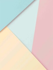 Poster - Business plan on minimal flat design background, elegant wallpaper with ample copy space, soft pastel colors, clean and modern aesthetic, ideal for presentations and stock photography, high-resolution