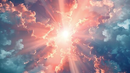 Canvas Print - Heavenly Light