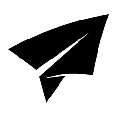 Poster - Paper plane icon. Modern icon for website, logo, app, template, ui, etc. Vector illustration isolated on white background.