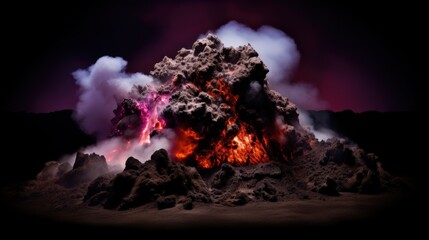 Poster - Volcanic Eruption