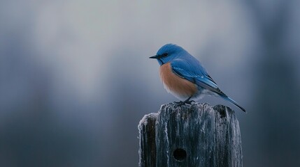 Wall Mural - Eastern Bluebird