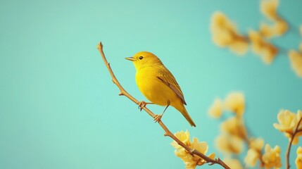 Wall Mural - Yellow Warbler