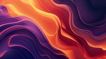 Wall Mural - Abstract background with smooth shapes