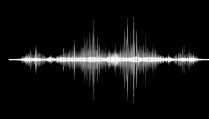 white line sound waveform alpha channel