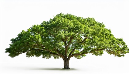 the tree looks beautiful isolated on a white background