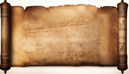 ancient old scroll papyrus parchment document wallpaper background