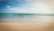© Holly - seascape abstract beach background calm sea and sky focus on sand foreground vintage color tone