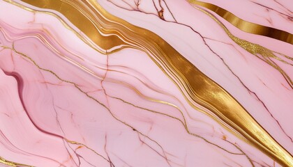 pink gold marble texture luxurious background floor decorative stone