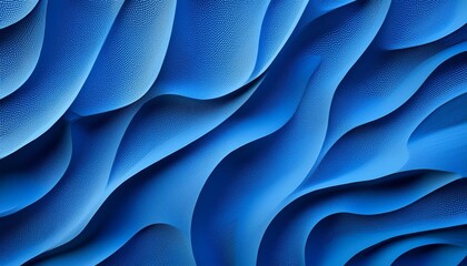 Wall Mural - texture of modern blue color of artistic plaster the concept of abstraction of waves mountains with shadows the surface of the planet