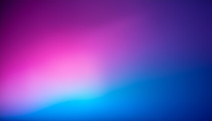 Wall Mural - defocused glow neon gradient background fluorescent flare blur pink purple blue uv color light smooth abstract copy space texture