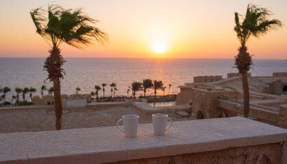 Wall Mural - beautiful view sahl hasheesh egypt for summer sea background