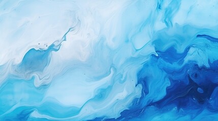 Abstract icy ocean texture with minimal design. Blue frost pattern on water.