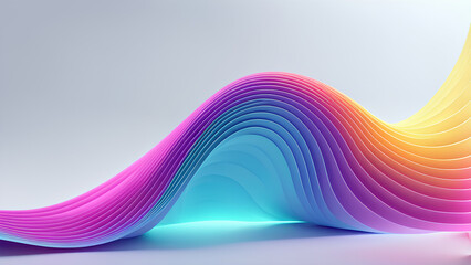 innovative wavy iridescent abstract designs: discover the cutting-edge trends