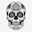 © Mr.Vander - Sugar skull icon. Day of the Dead. Vector illustration