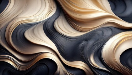 Wall Mural - abstract background with a lot of waves curves lines and spots