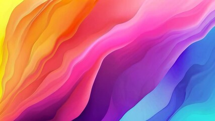 Canvas Print - Colorful Gradient Abstract Background