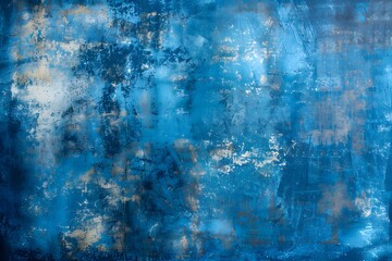 Wall Mural - blue grunge background