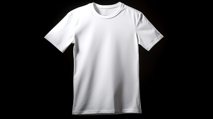 A single white t shirt 