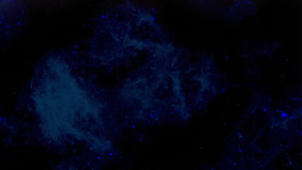 Wall Mural -  Blue watercolor universe space abstract background. Watercolor galaxy background. Background with stars and night sky. Dark blue nebula sparkle white star