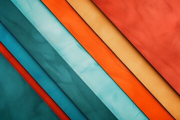 Abstract Diagonal Stripes Design