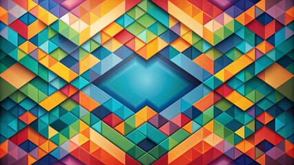 Wall Mural - Abstract geometric in contemporary style , geometric, abstract, modern, shapes, design, art, trendy, creative