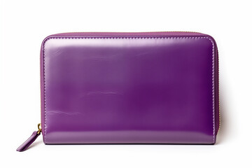 Wall Mural - A Russian-violet-colored wallet on an isolated background