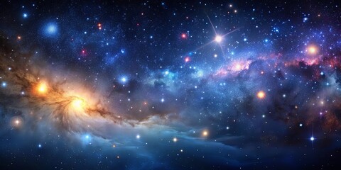 dark cosmic starry sky background, space, universe, night, galaxy, celestial, astronomy, stars, milk