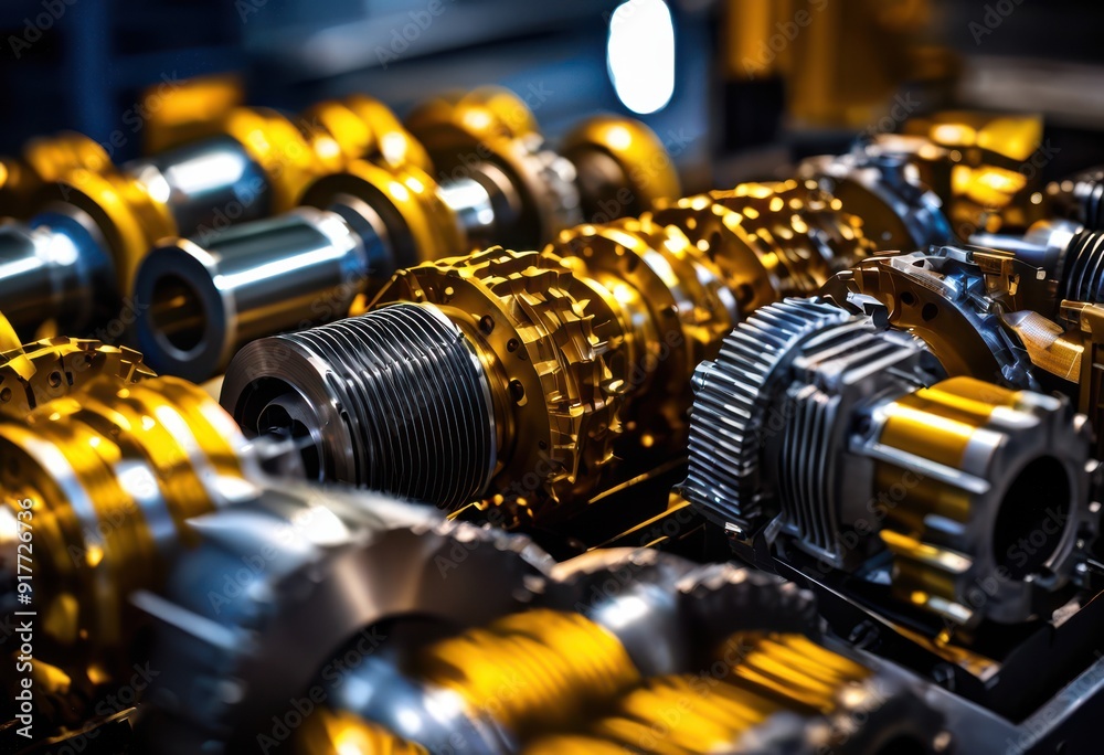 dynamic product showcase highlighting various industrial machinery ...