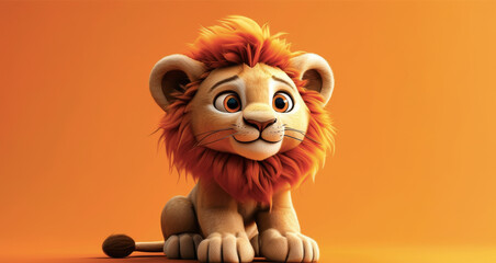 cartoon lion