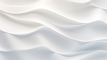 abstract organic shapes made of soft glass, with a soft white background that ripples on its surface