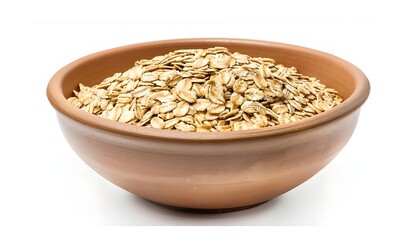 Wall Mural - Bowl of Rolled Oats