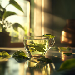 Wall Mural - jasmine_green_tea