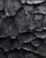 Poster - black clay background