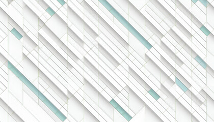 Aufkleber - Abstract geometric design with diagonal lines and soft colors on a textured background