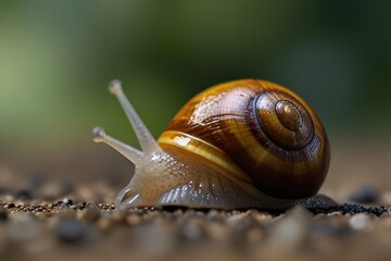 snail on a leaf