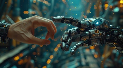 Poster - Human and Robot Handshake: A Futuristic Vision